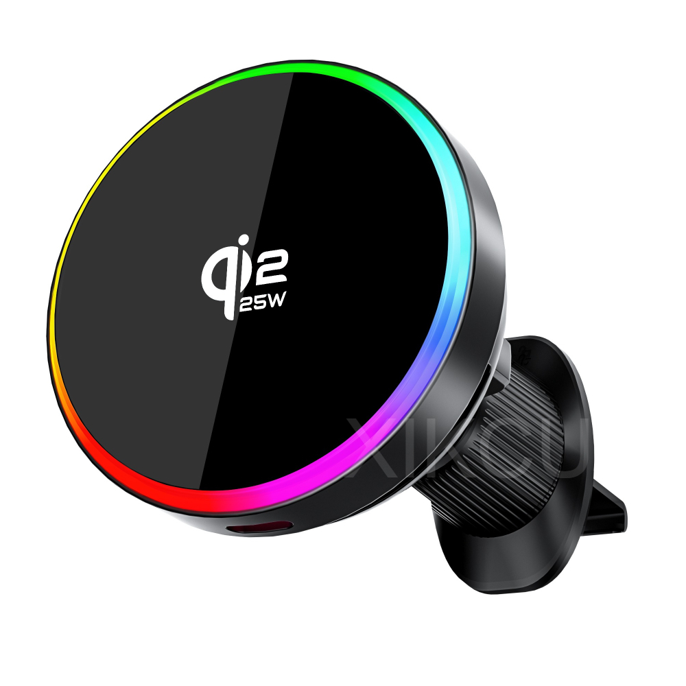 Magnetic Phone Holder For Car Vent - Qi2.2 25W draadloze autolader voor Magsafe