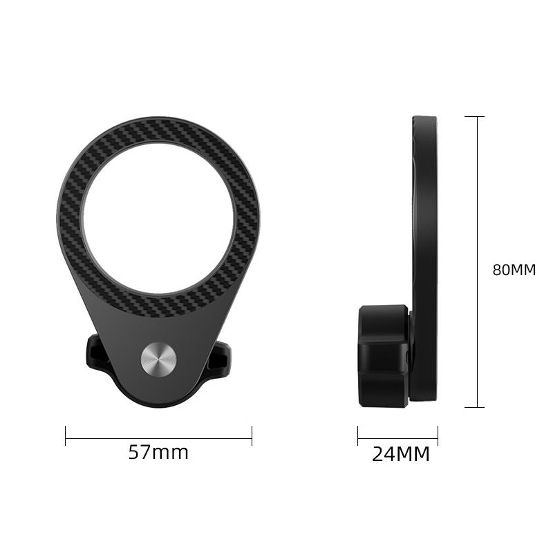 Magnetic Phone Holder For Car Vent - 1 stuks koolstofvezel magnetische autotelefoonhouder 360