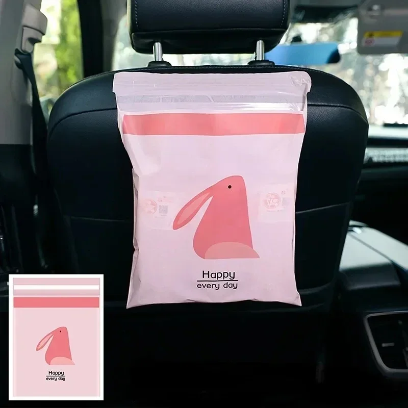 Waterproof Car Trash Can With Lid - Auto Afvalzak 15 Stuks Wegwerp Afvalzak