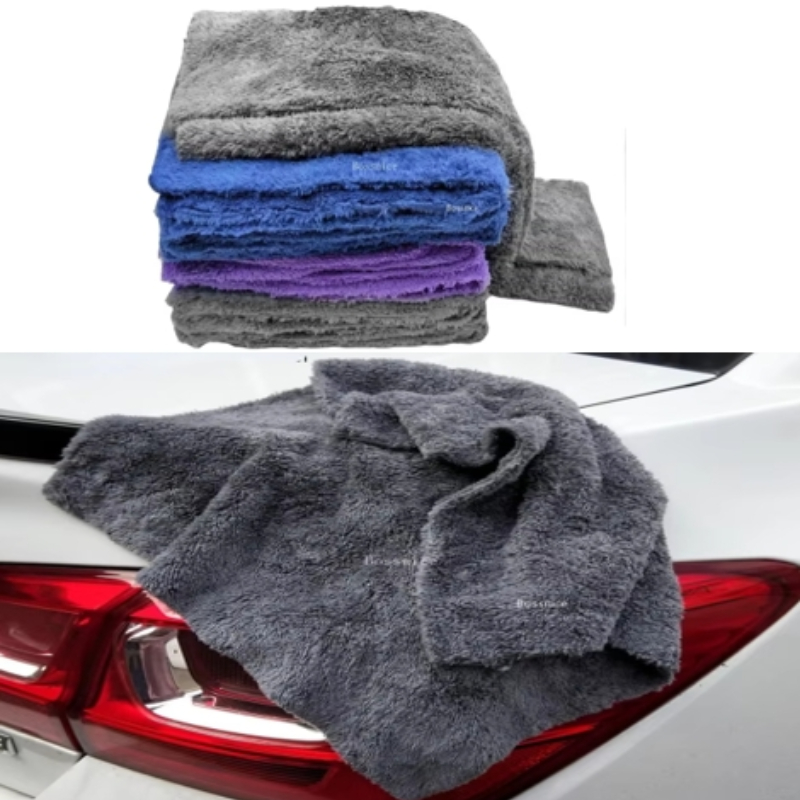Microfiber Car Drying Towel Super Absorbent - 350GSM 40X40CM Wasstraat Microfiber Handdoek Car