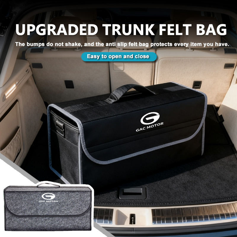 Car Trunk Organizer Foldable Storage Box - Opvouwbare vilten auto-kofferbakorganizer opbergbox accessoires voor
