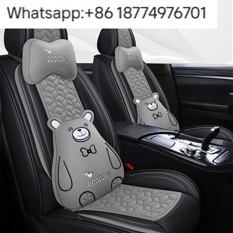 Leather Car Seat Covers Full Set Universal - 2025 Nieuwe Aanwinsten 5-zits Autostoelbescherming Universele