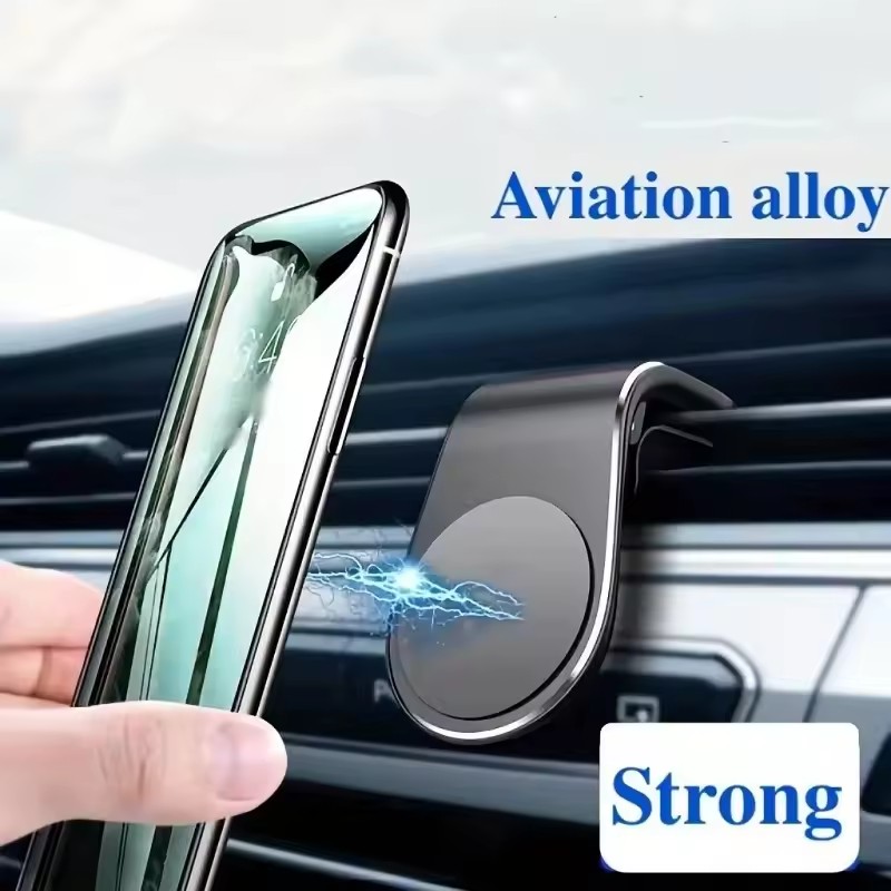 Magnetic Phone Holder For Car Vent - Magnetische autotelefoonhouder voor ventilatierooster, 360 graden