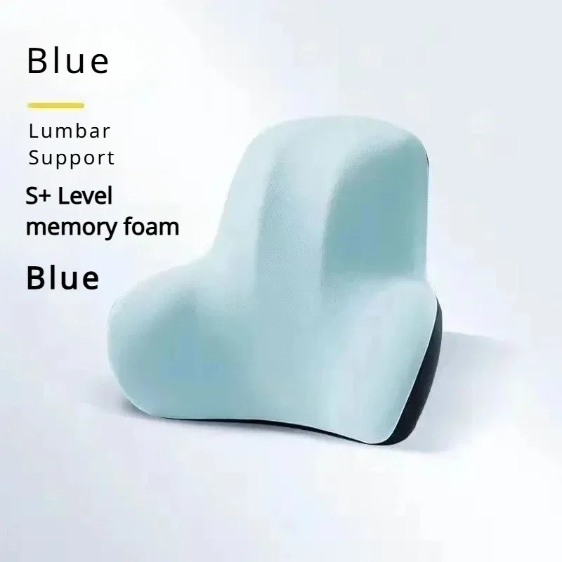 Memory Foam Car Neck Pillow Lumbar Support - 2025 Geüpgradede Orthopedische Memory Foam Lendensteun
