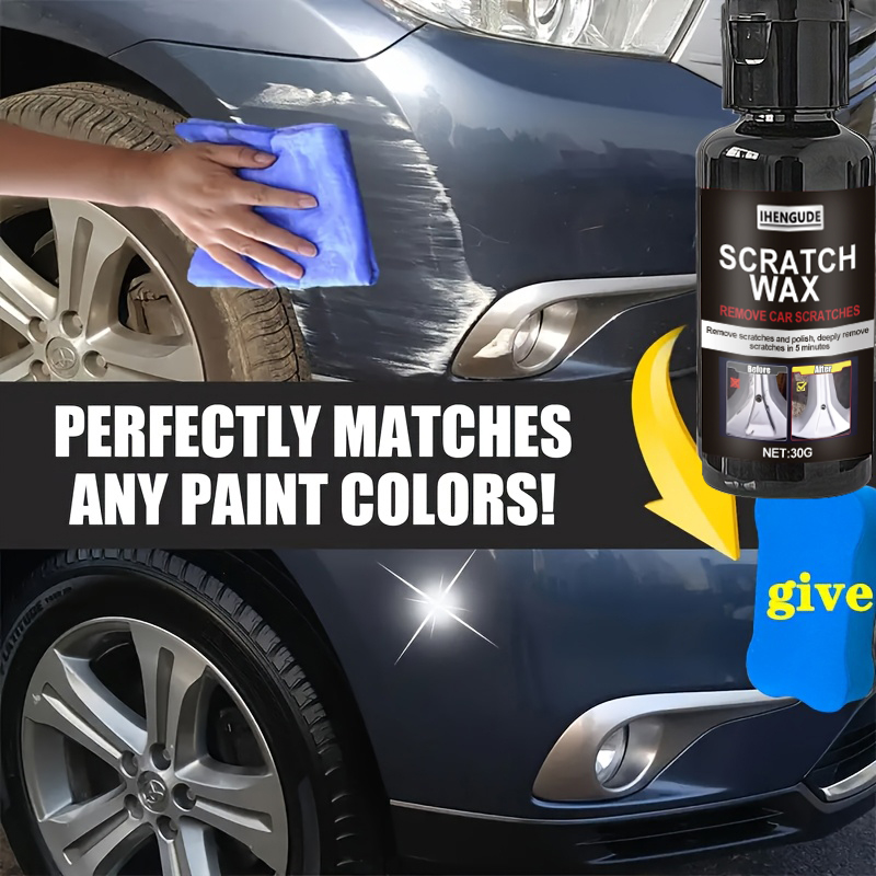 Car Scratch Repair Polishing Wax Paste - 1 stuk 30g autokrasreparatiepasta, autopoetswas, krasreparatiemiddel,