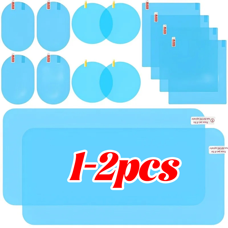 Anti Glare Car Rearview Mirror Film - Auto achteruitkijkspiegel beschermfolie zijruiten sticker anti-condens