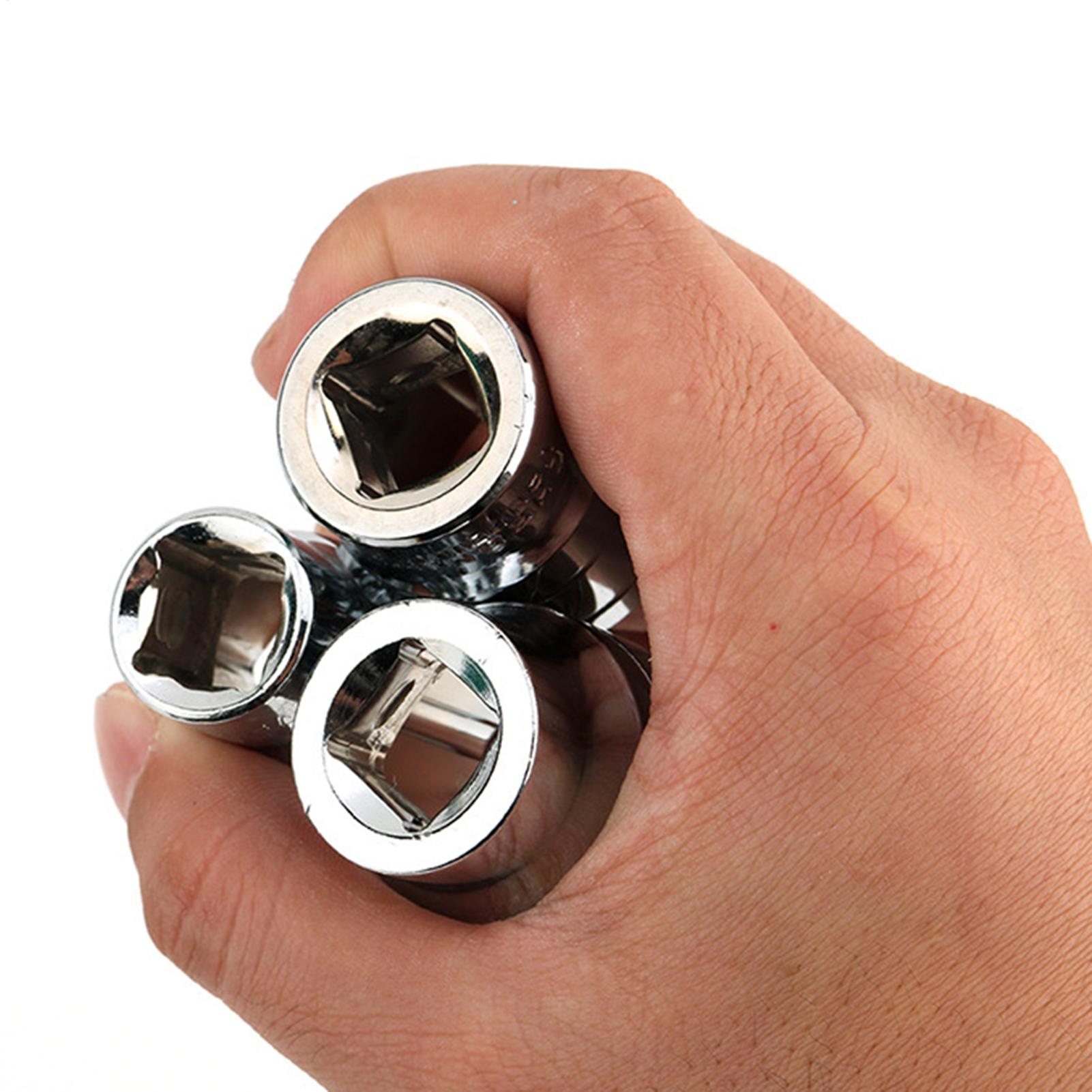 Auto Repair Tools - Dopsleutelset Universeel Multifunctioneel Draagbaar Gereedschap Auto