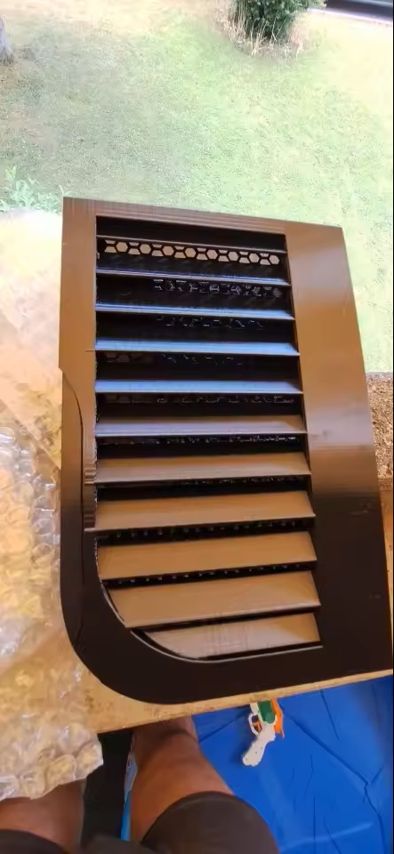 Car Accessories - Zijruitventilatieopeningen voor VW T6.1, regenbestendige luchtstroomdeflector