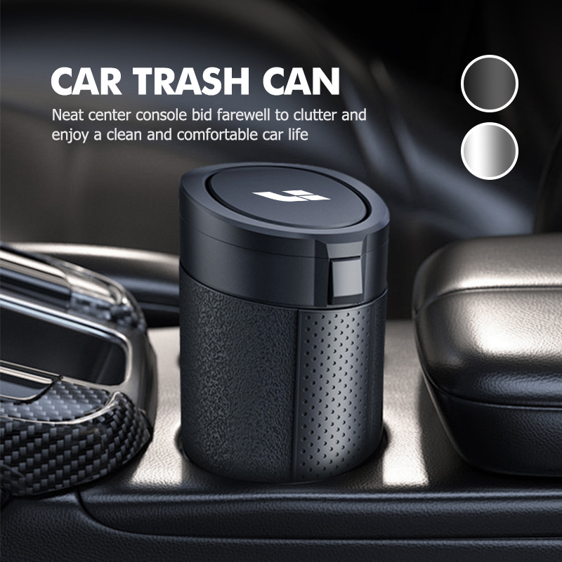 Waterproof Car Trash Can With Lid - Auto Prullenbak Duurzaam Waterdicht ABS Vuilnis