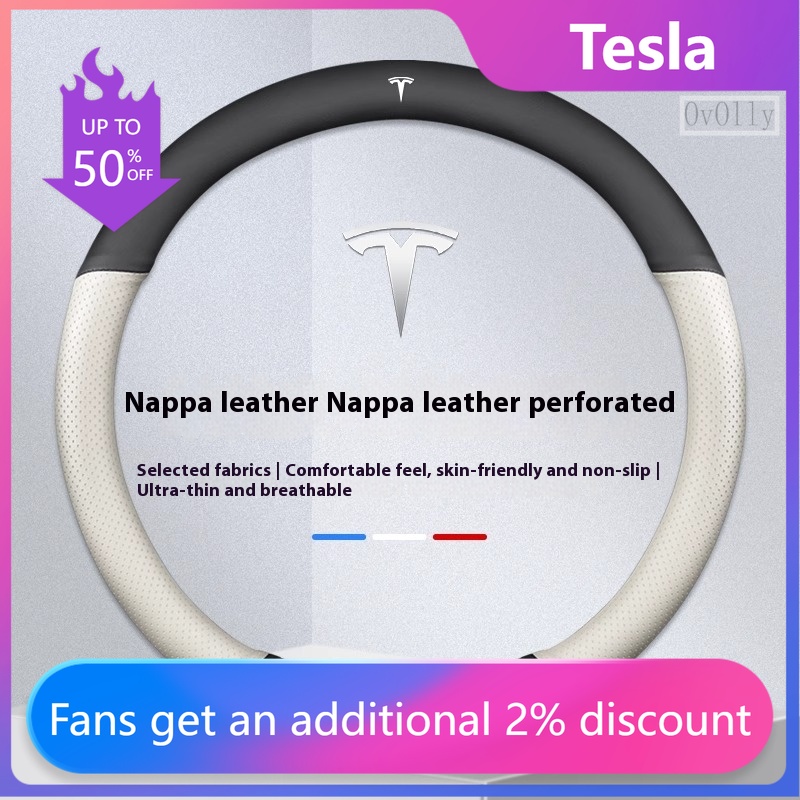 Car Steering Wheel Cover Anti Slip Breathable - Suede Anti-slip Lederen Auto Stuurhoes Auto