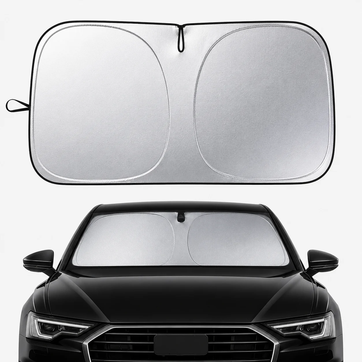 Car Sunshade Windshield Umbrella Foldable - Autozonnescherm voorruit, opvouwbaar, voorruitkap, paraplu, UV-bescherming,