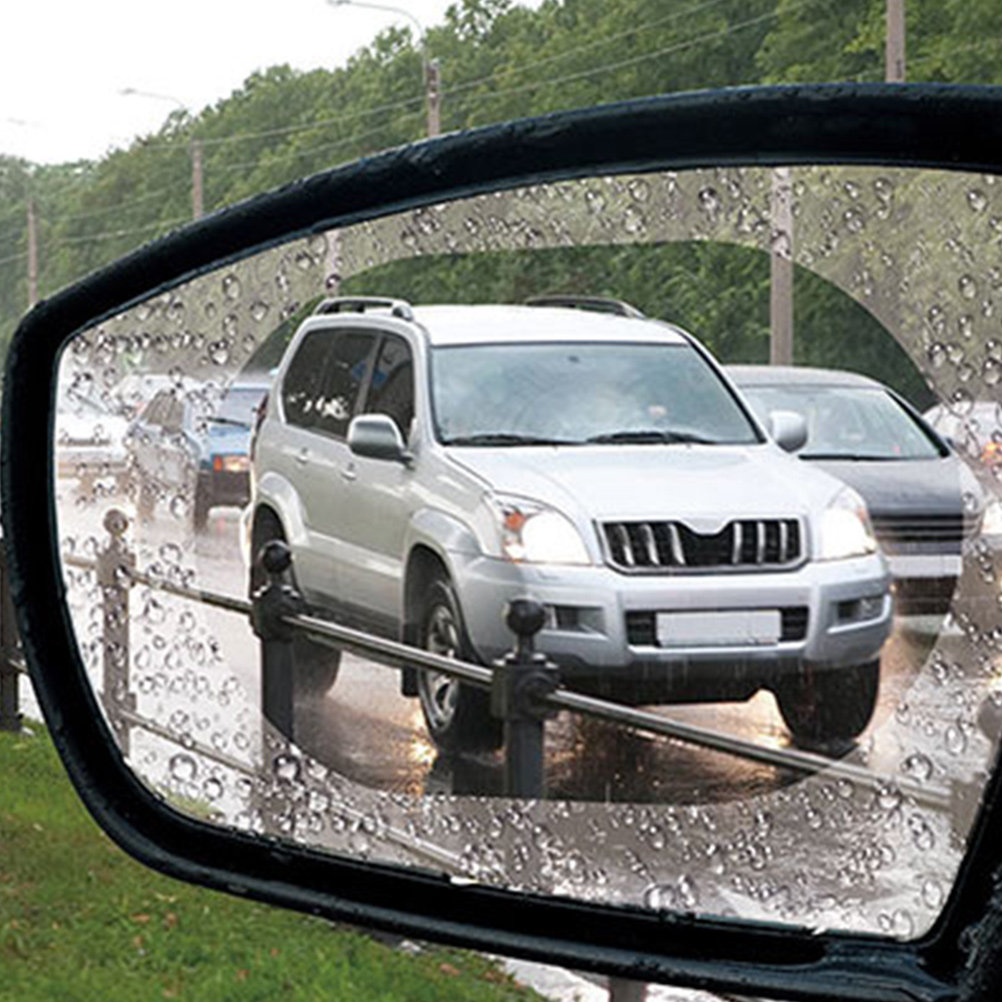 Anti Glare Car Rearview Mirror Film - 5 paar regenbestendige films voor autospiegels,