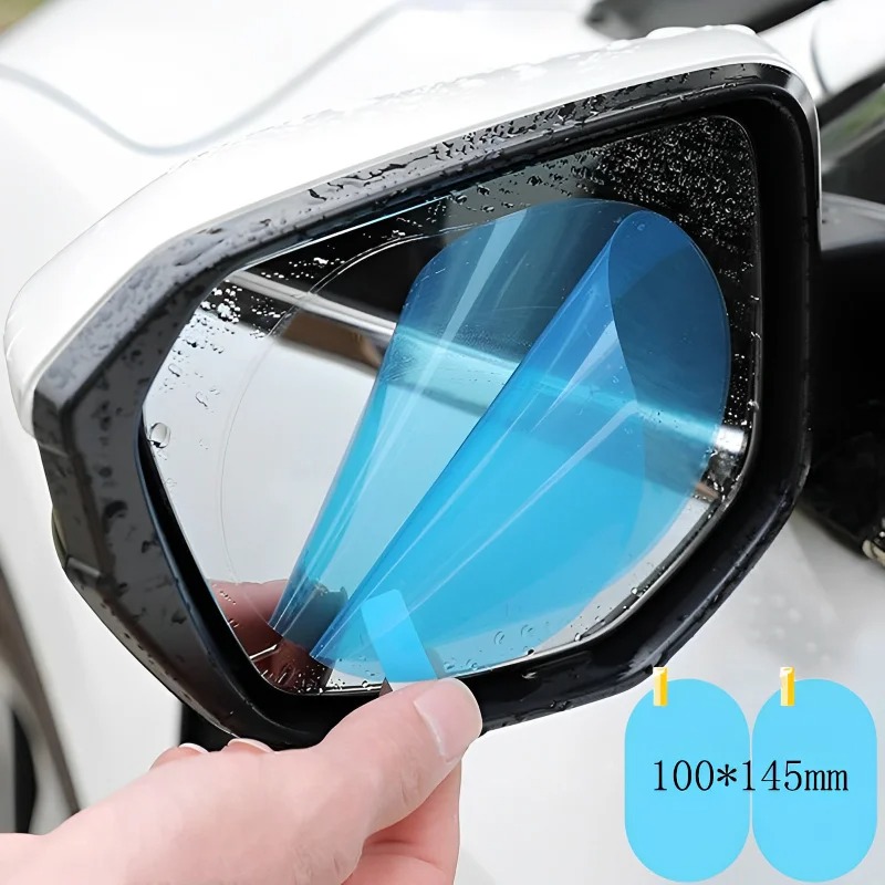Anti Glare Car Rearview Mirror Film - Nano Coating Auto Spiegel Beschermfolie, Regenbestendig