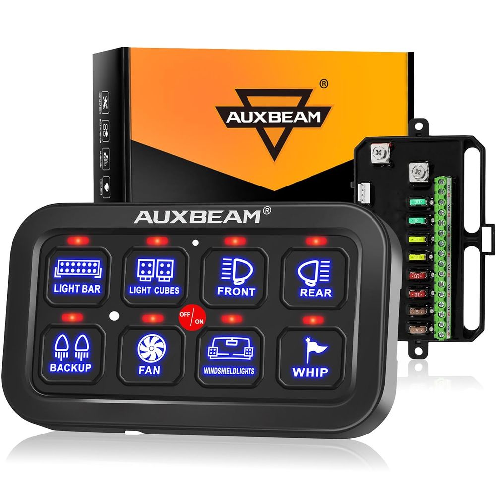 Car Electronics - 8-gang schakelaarpaneel BA80 automatisch dimbaar LED