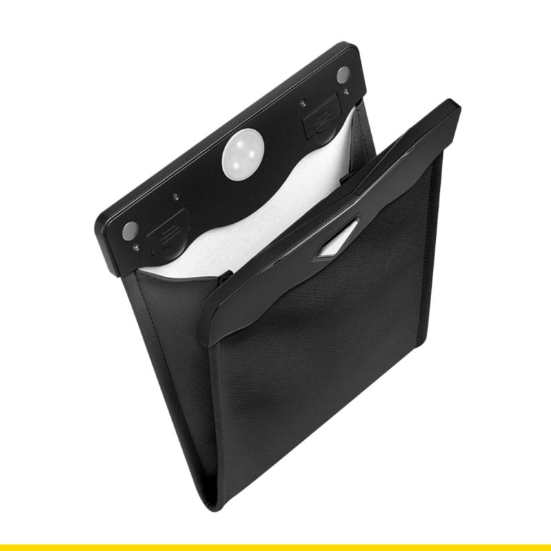 Waterproof Car Trash Can With Lid - SZCH Universele auto-voorstoel PU lederen vuilnisbakcontainer