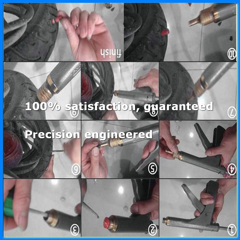 Auto Repair Tools - Autobandenreparatieset, bandenreparatiekit, auto- en motorfietsbandreparatie, lekplug,