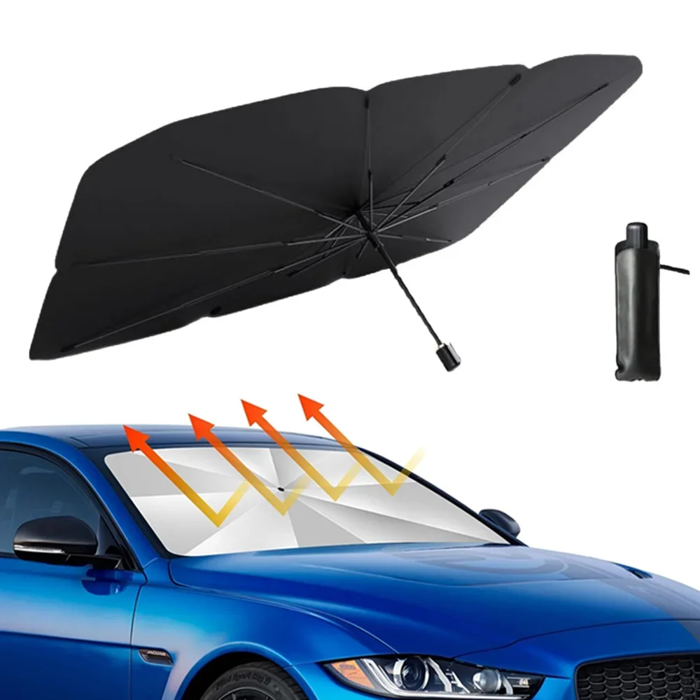 Car Sunshade Windshield Umbrella Foldable - Draagbare autozonnescherm paraplu voor voorruit, hoge