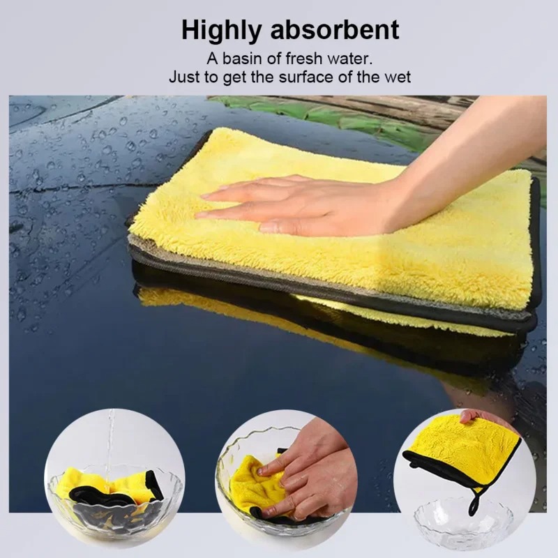 1/20 stuks Auto Reinigingsdoek - Microfiber Car Drying Towel Super Absorbent recensie en prijs