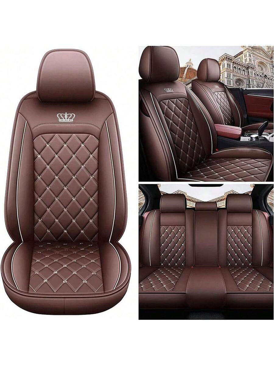 PU lederen autostoelhoes voor  - Leather Car Seat Covers Full Set Universal recensie en prijs