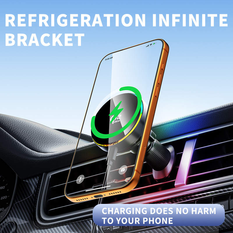 Qi2.2 25W draadloze autolader  - Magnetic Phone Holder For Car Vent recensie en prijs
