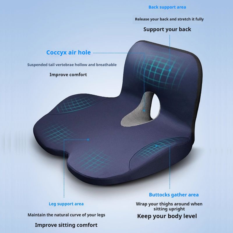 Auto Hoofdrijdersstoel Verhoge - Memory Foam Car Neck Pillow Lumbar Support recensie en prijs