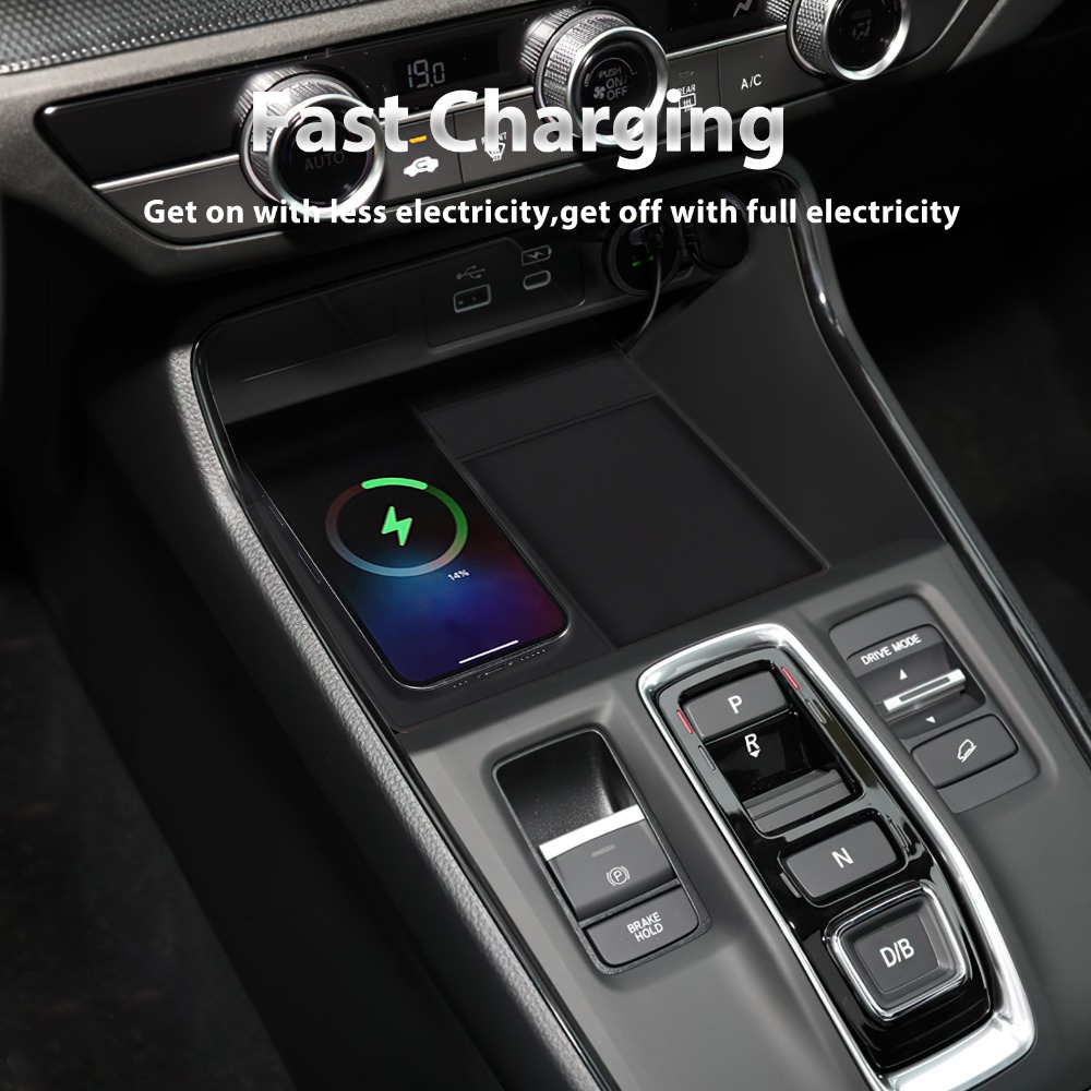 Auto Draadloze Oplader Pad Sta - Wireless Car Charger Mount Fast Charging recensie en prijs