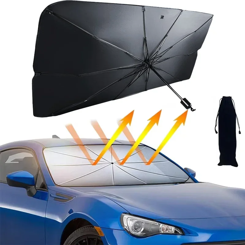Autozonnescherm opvouwbare par - Car Sunshade Windshield Umbrella Foldable recensie en prijs