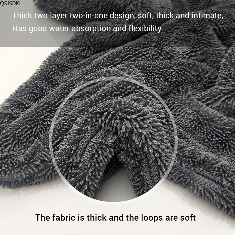 1200GSM/600GSM Microfiber Car  - Microfiber Car Drying Towel Super Absorbent recensie en prijs