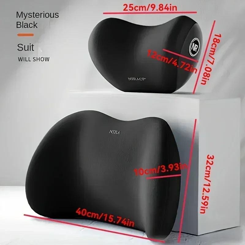 Universele auto hoofdsteun nek - Memory Foam Car Neck Pillow Lumbar Support recensie en prijs
