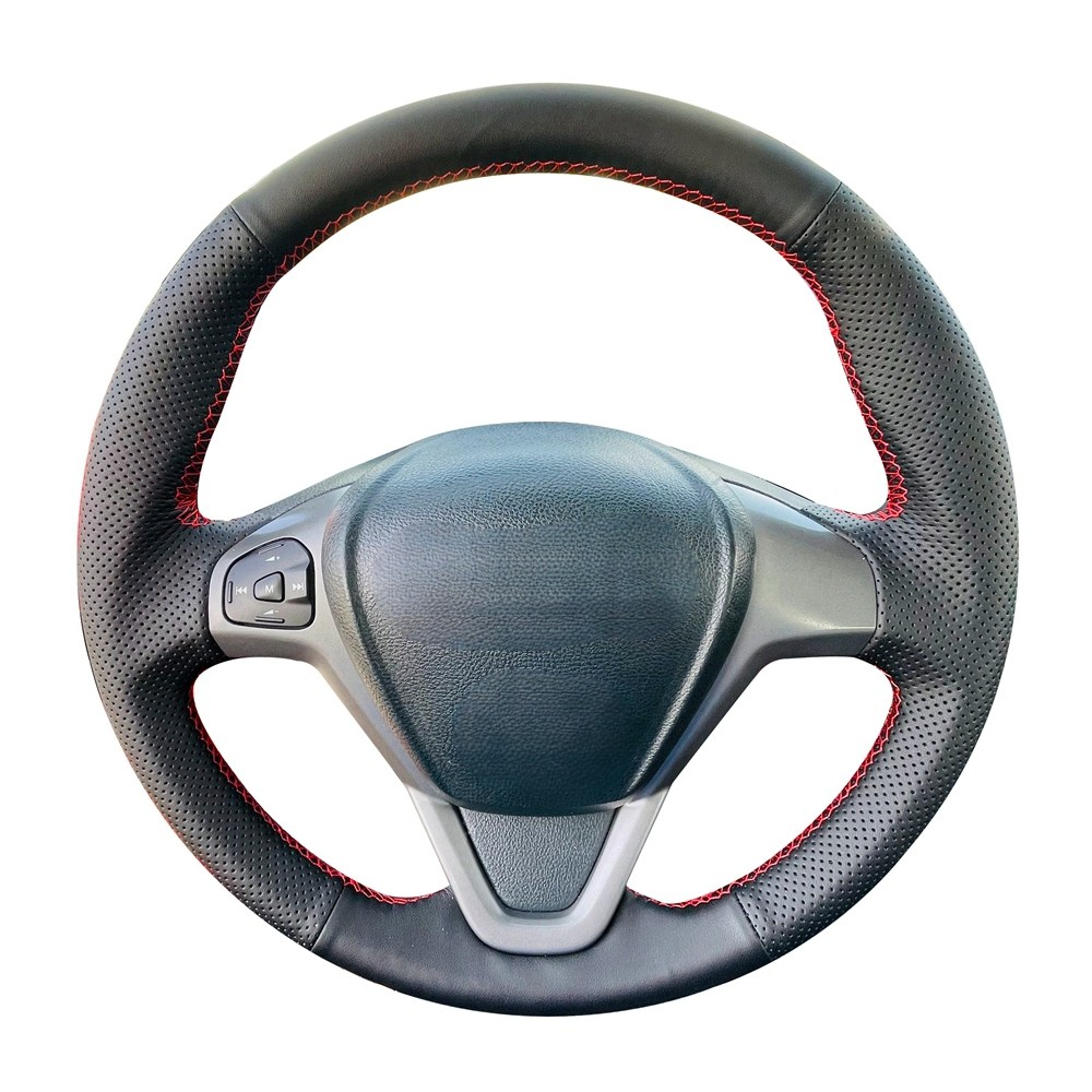 Gevlochten Auto Stuurhoes Wrap - Car Steering Wheel Cover Anti Slip Breathable recensie en prijs