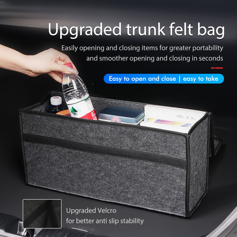 Opvouwbare vilten auto-kofferb - Car Trunk Organizer Foldable Storage Box recensie en prijs