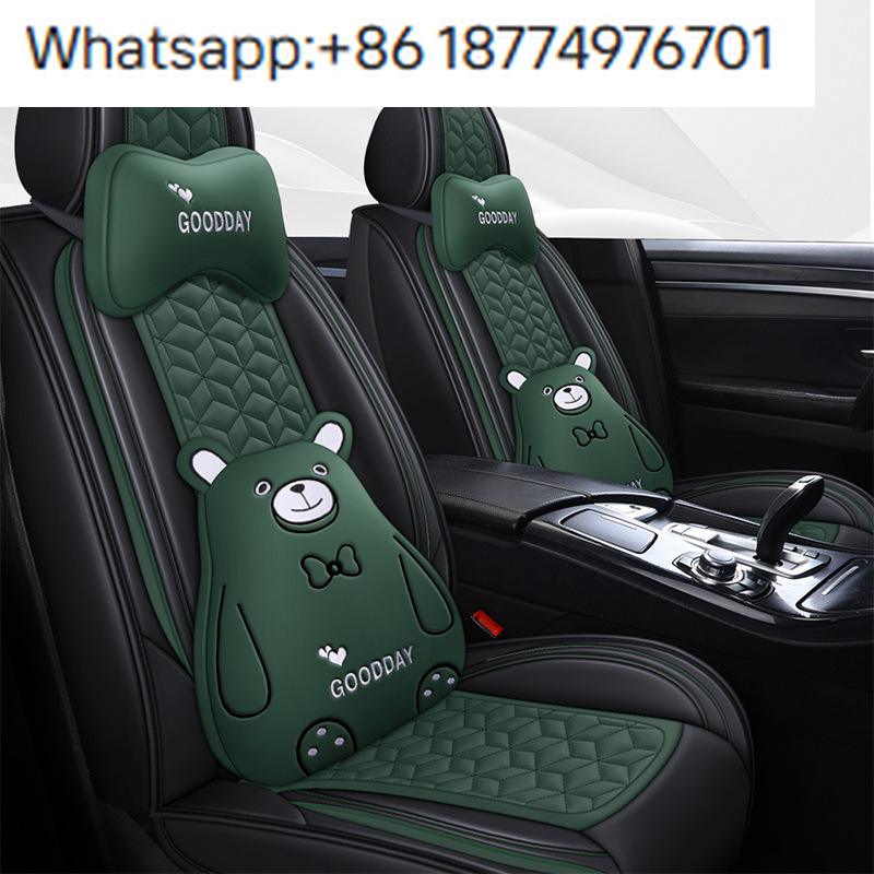 2025 Nieuwe Aanwinsten 5-zits  - Leather Car Seat Covers Full Set Universal recensie en prijs