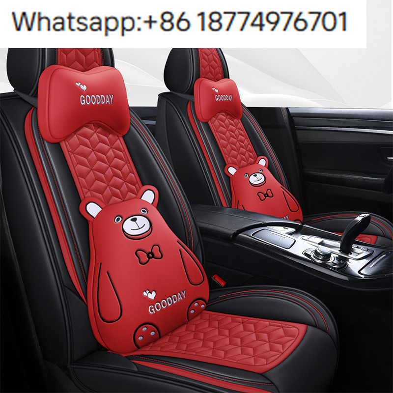 2025 Nieuwe Aanwinsten 5-zits  - Leather Car Seat Covers Full Set Universal recensie en prijs