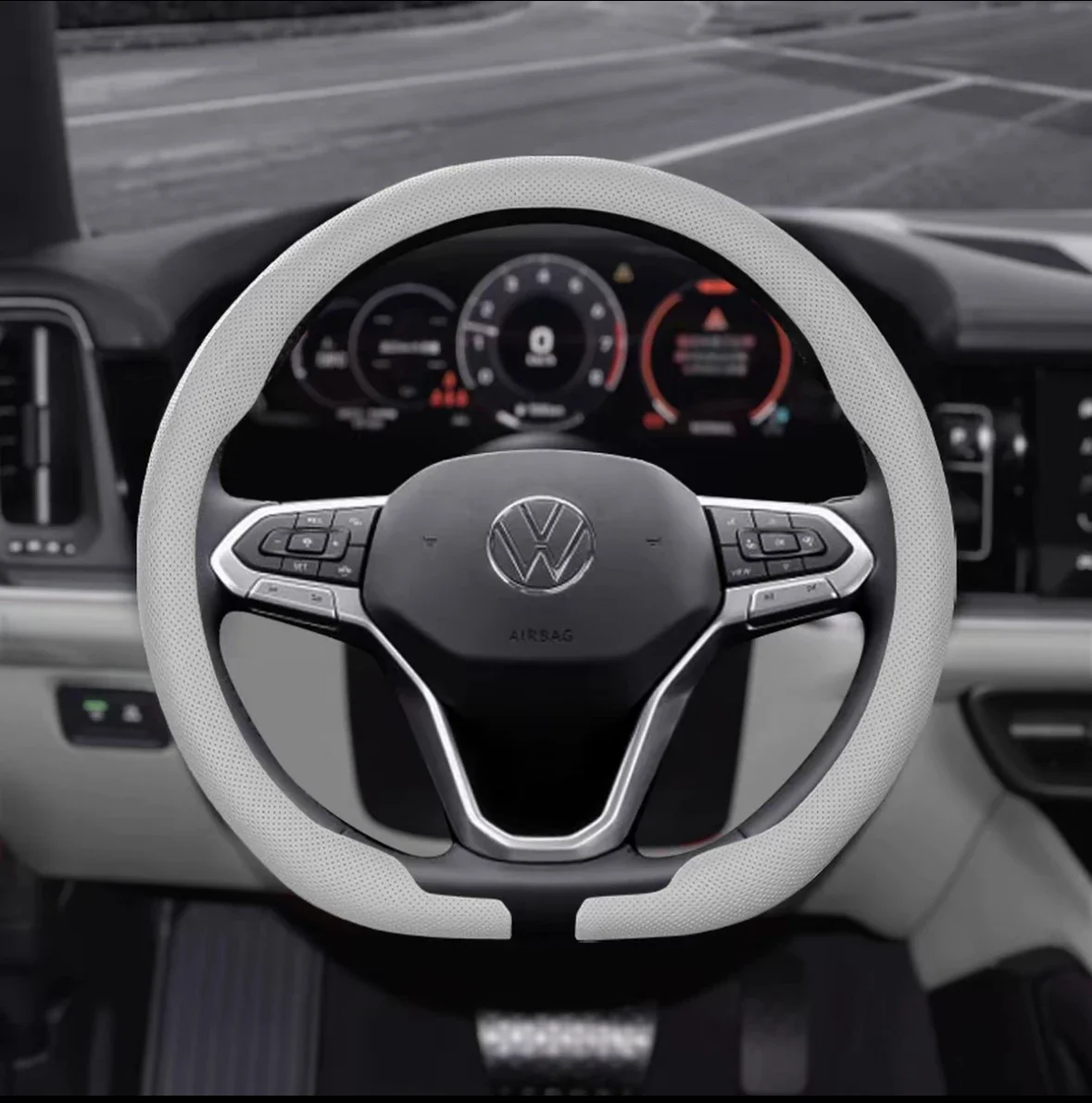 Compatibel met Cupra Tavascan  - Car Steering Wheel Cover Anti Slip Breathable recensie en prijs