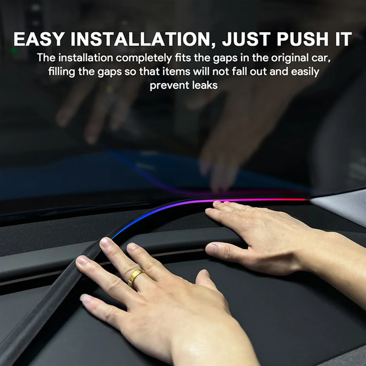 140/150 CM LED Auto Omgevingsl - Led Ambient Interior Car Lights App Control recensie en prijs