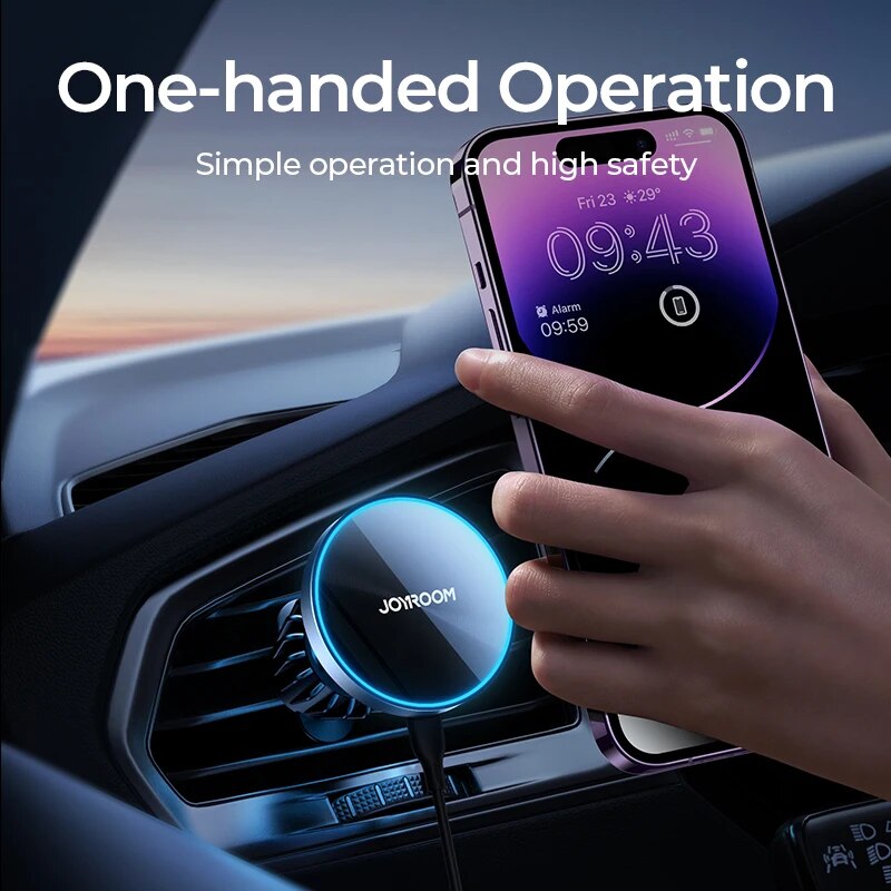 Joyroom Magnetische Auto Telef - Wireless Car Charger Mount Fast Charging recensie en prijs