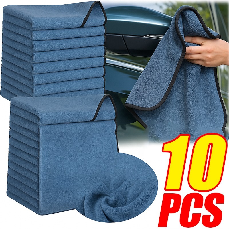 Pluche microvezelhanddoek met  - Microfiber Car Drying Towel Super Absorbent recensie en prijs