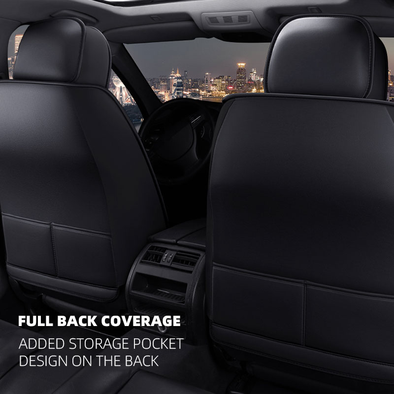 Universele autostoelhoezen Mat - Leather Car Seat Covers Full Set Universal recensie en prijs