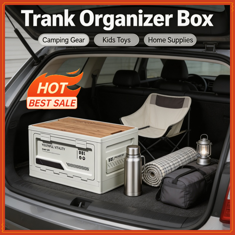 Buitenopbergbox Camping Opvouw - Car Trunk Organizer Foldable Storage Box recensie en prijs