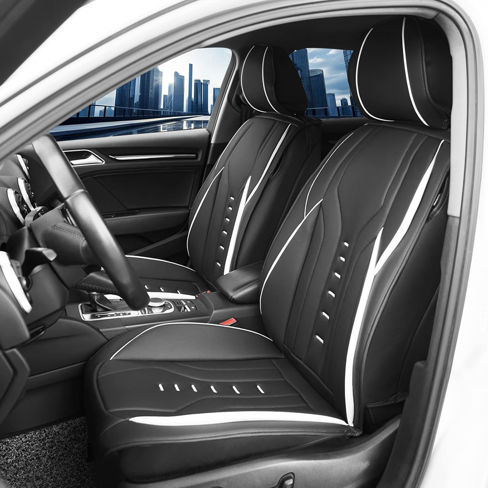 Luxe universele lederen autost - Leather Car Seat Covers Full Set Universal recensie en prijs