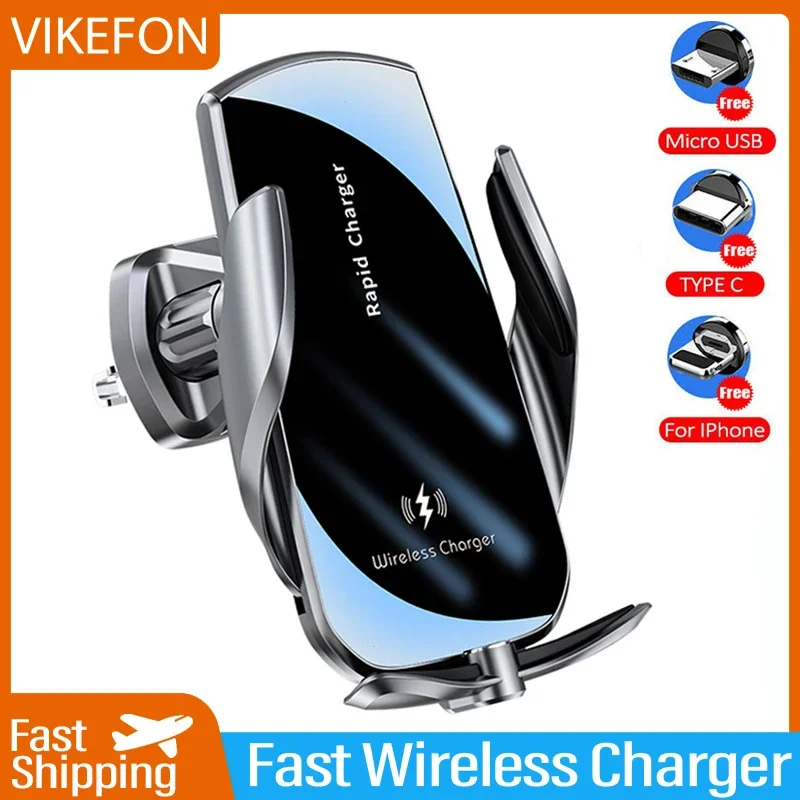 Vikefon 30W Draadloze Opladers - Wireless Car Charger Mount Fast Charging recensie en prijs