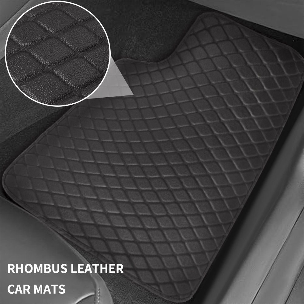 Universele 5-delige lederen au - Car Floor Mats Universal Waterproof Leather recensie en prijs
