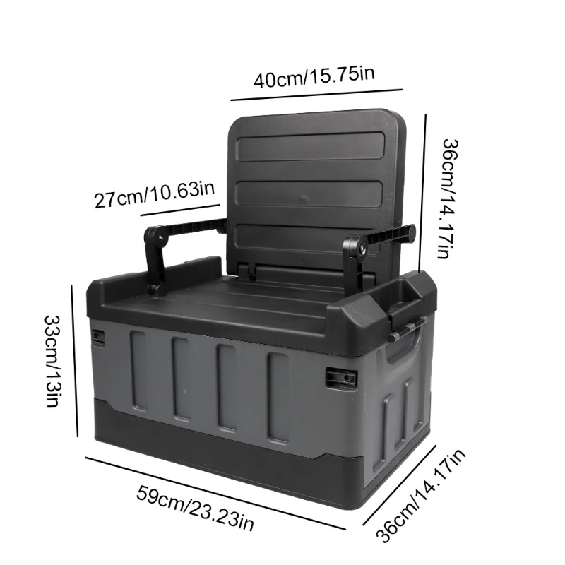 Grote opvouwbare opbergdoos Dr - Car Trunk Organizer Foldable Storage Box recensie en prijs