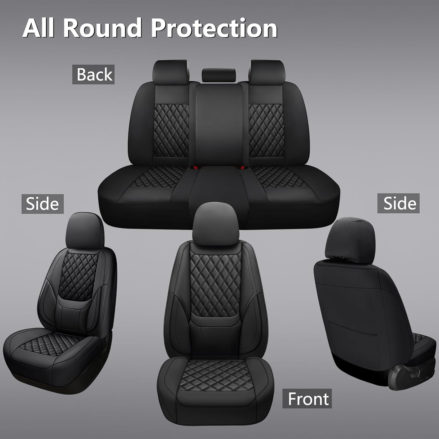 Groothandel Universele Kunstle - Leather Car Seat Covers Full Set Universal recensie en prijs