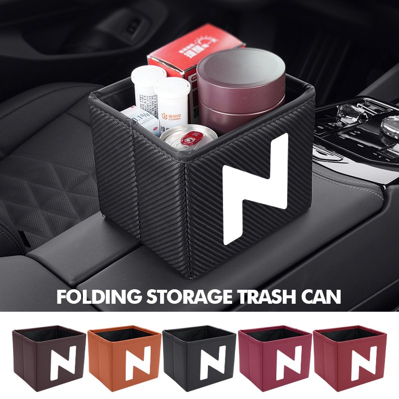 Auto-prullenbak Opvouwbare vui - Waterproof Car Trash Can With Lid recensie en prijs