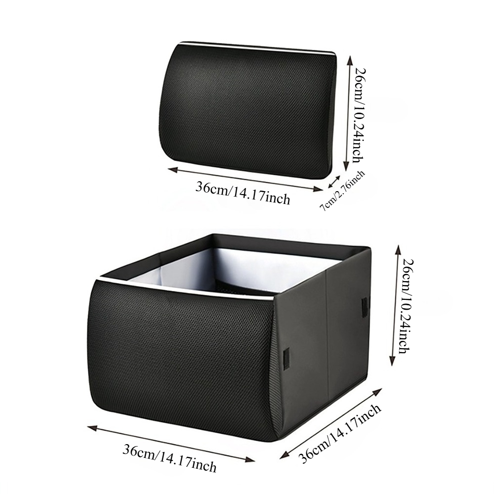 2-in-1 Multifunctionele Autost - Car Trunk Organizer Foldable Storage Box recensie en prijs