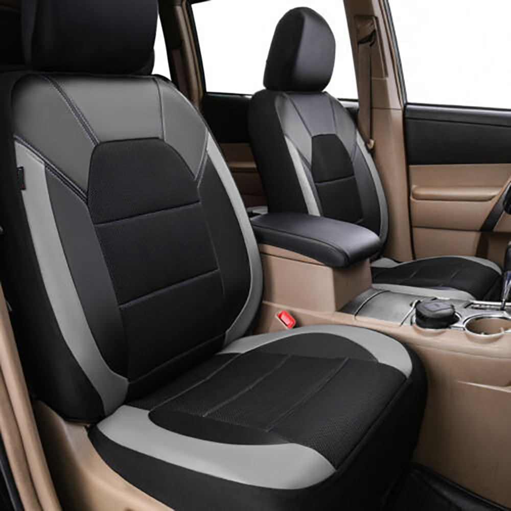 9-delig/set autostoelhoes auto - Leather Car Seat Covers Full Set Universal recensie en prijs