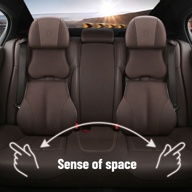 Nieuwe Universele Minimalistis - Memory Foam Car Neck Pillow Lumbar Support recensie en prijs