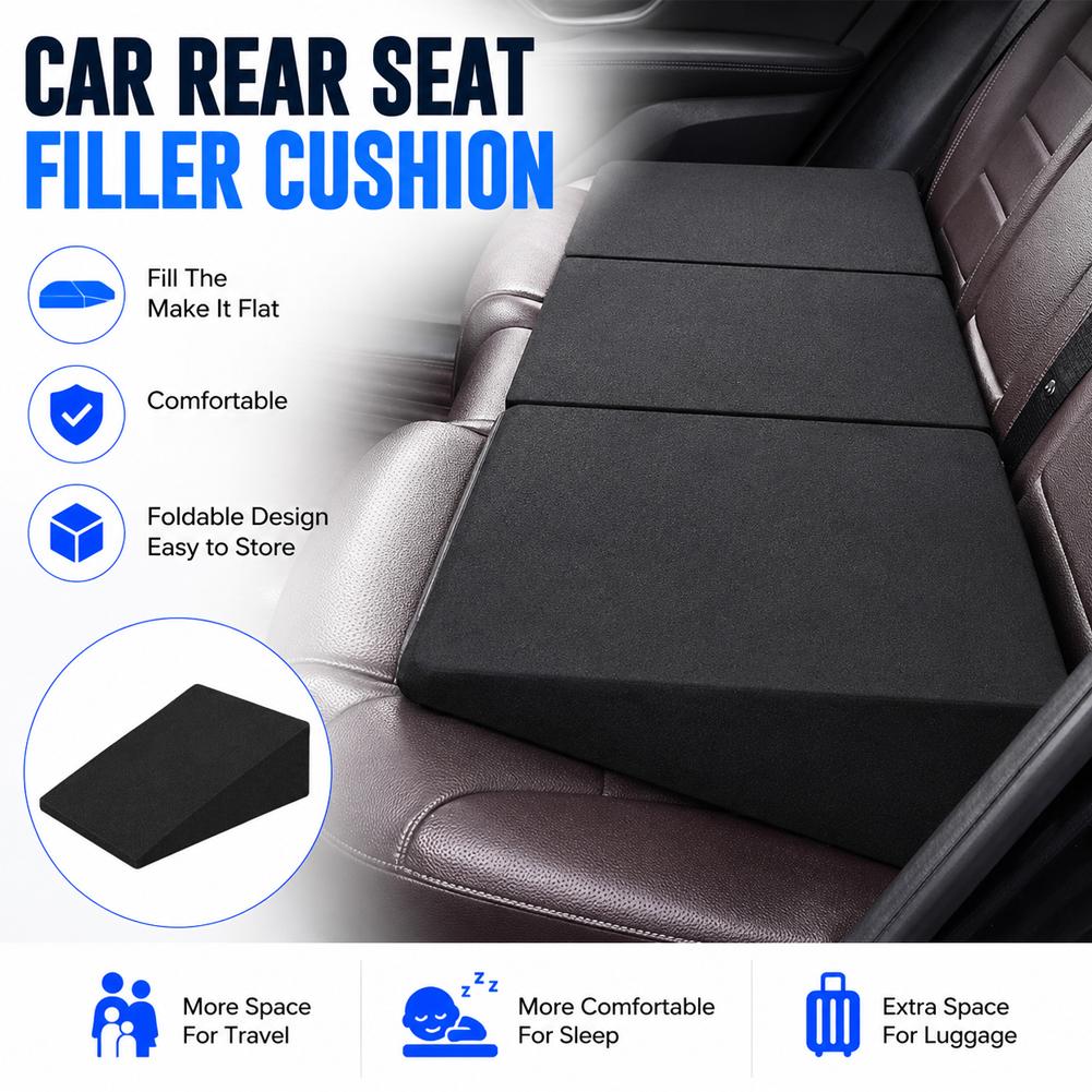 Autostoelverhogingskussen van  - Memory Foam Car Neck Pillow Lumbar Support recensie en prijs