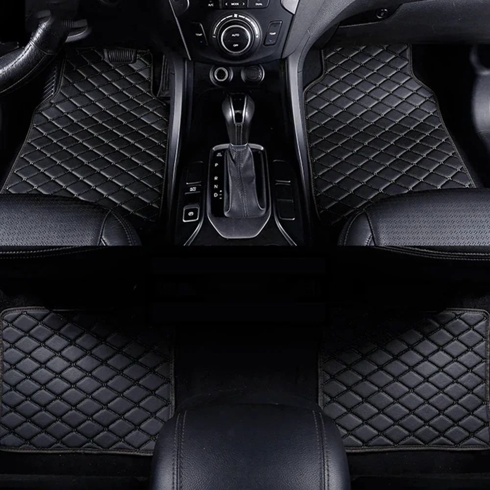 Autovloermatten 4 STUKS Univer - Car Floor Mats Universal Waterproof Leather recensie en prijs